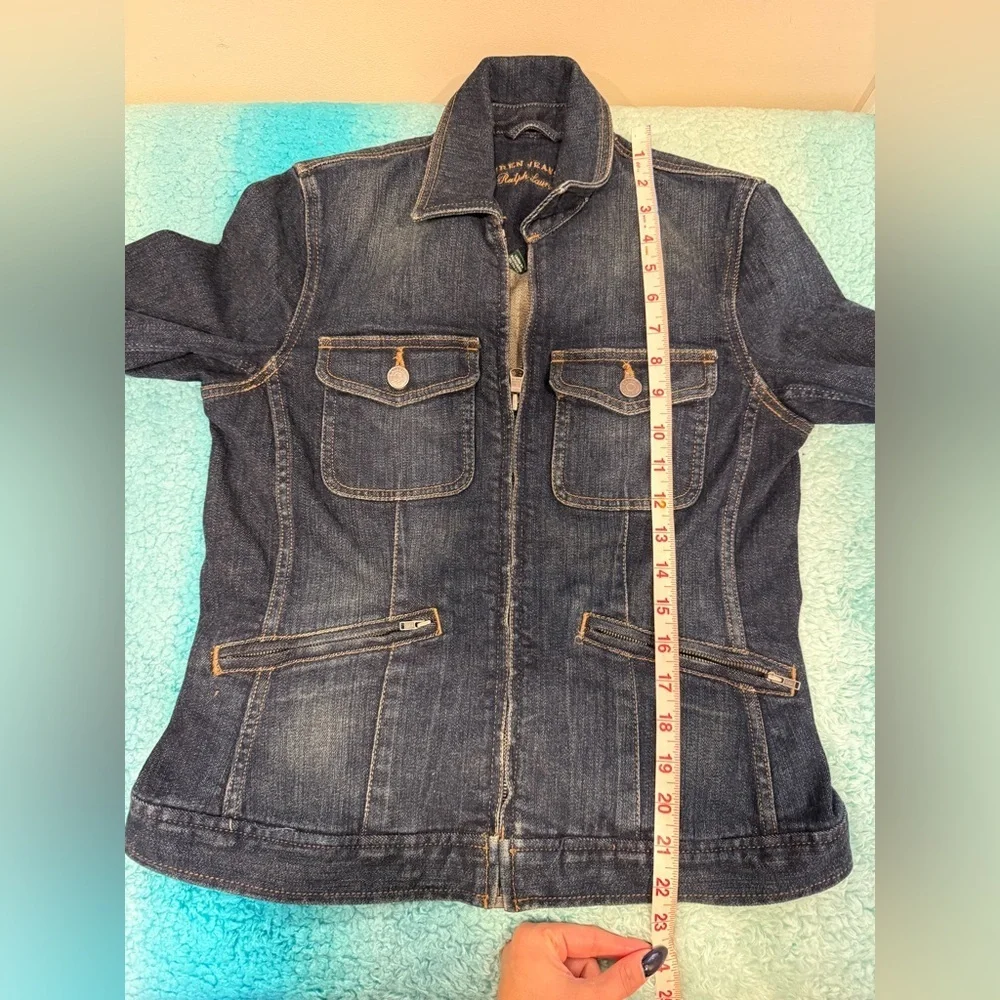 🔥Ralph Lauren Women's Blue Denim Jacket🔥 - Picture 3 of 4